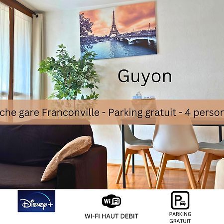 Appartamento Guyon - Cosy Proche Gare Parking Facile - Balcon #Sirdest Franconville  Esterno foto